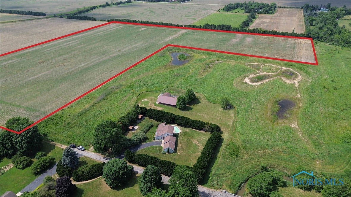 0 Tuller Road Bowling Green, OH 43402 - Photo 1 of 2 Aerial View (Red Outline)
