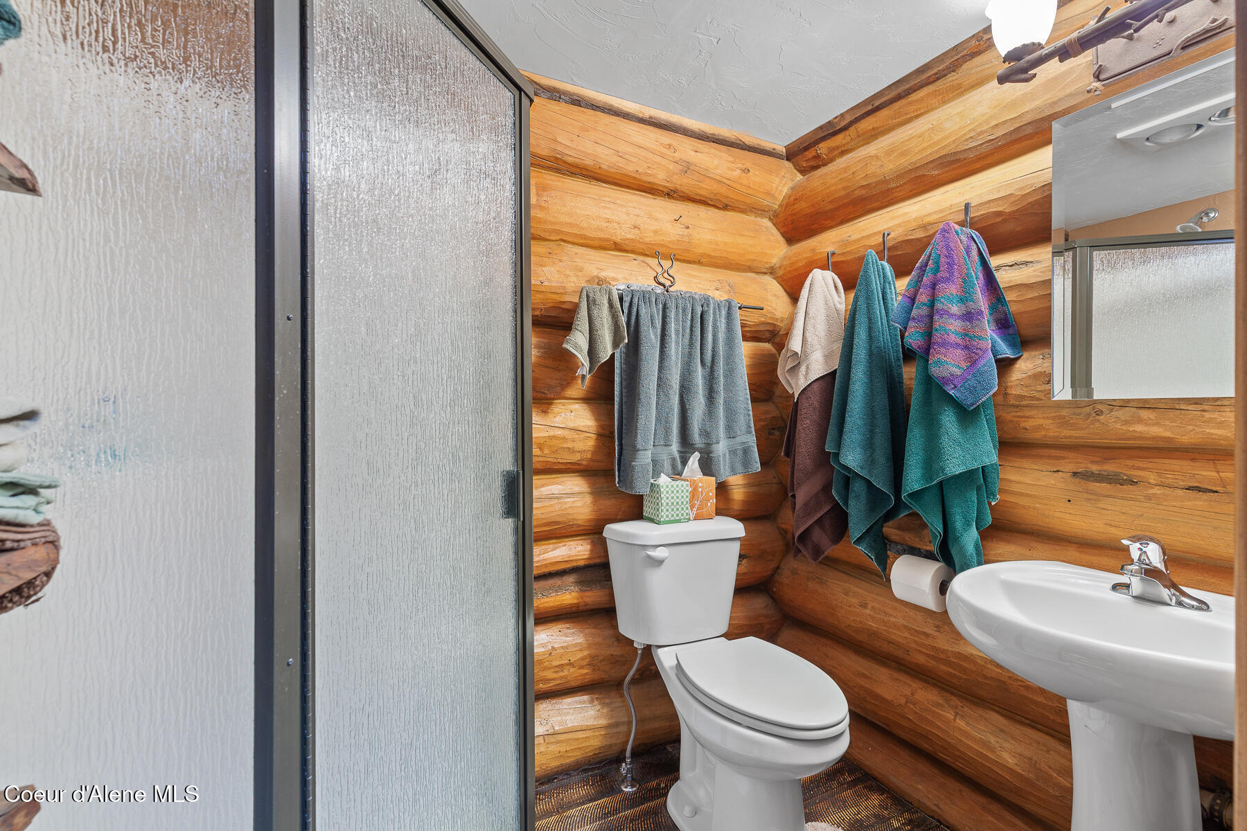 31756 North Riffle Road Spirit Lake, ID 83869 - Photo 9 of 48 Log cabin-full bathroom