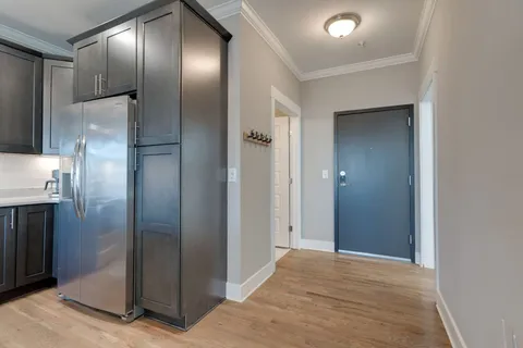 a view of a elevator