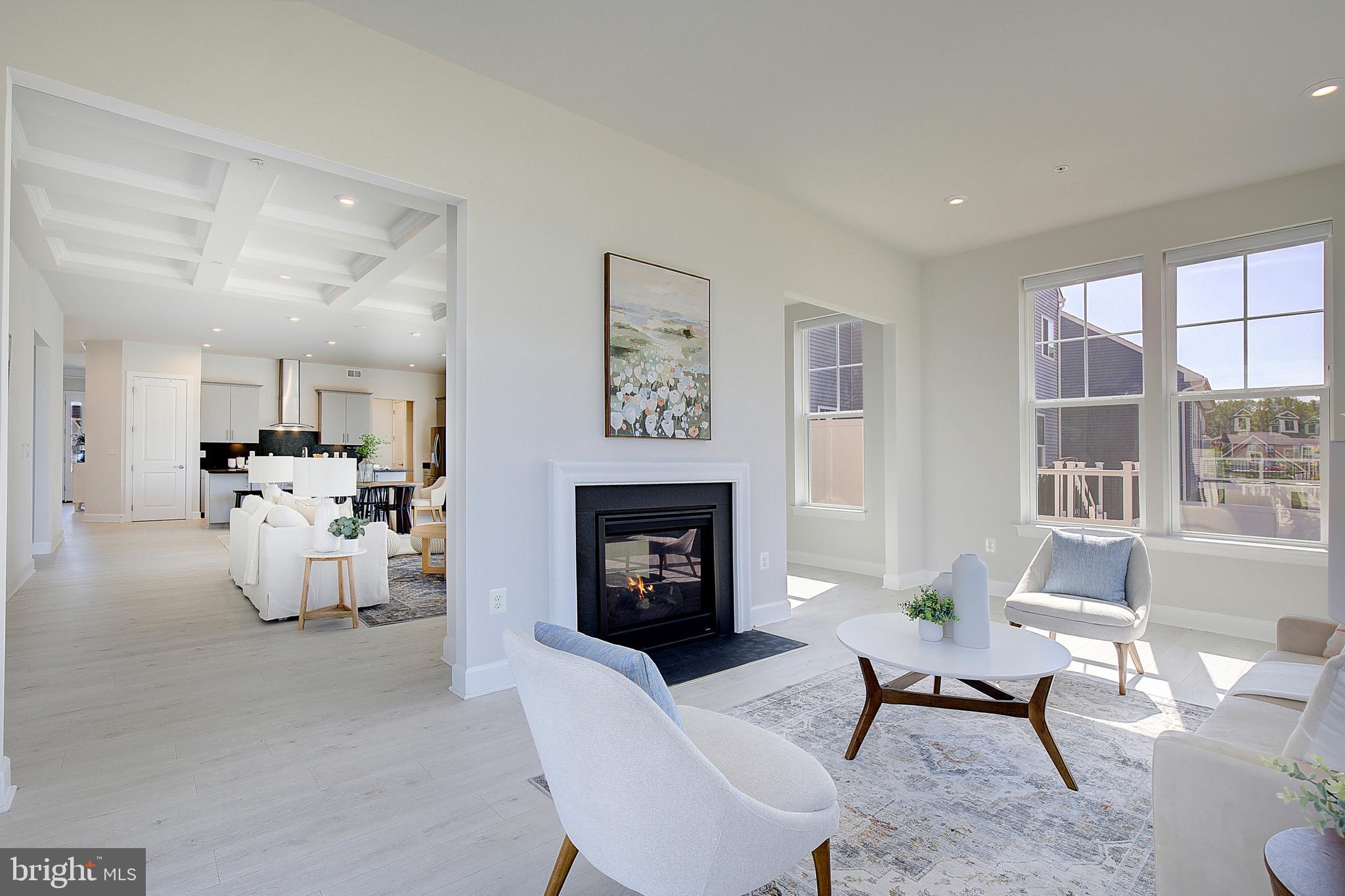 1126 White Clover Lane Odenton, MD 21113 - Photo 24 of 92 a living room with furniture a fireplace and window