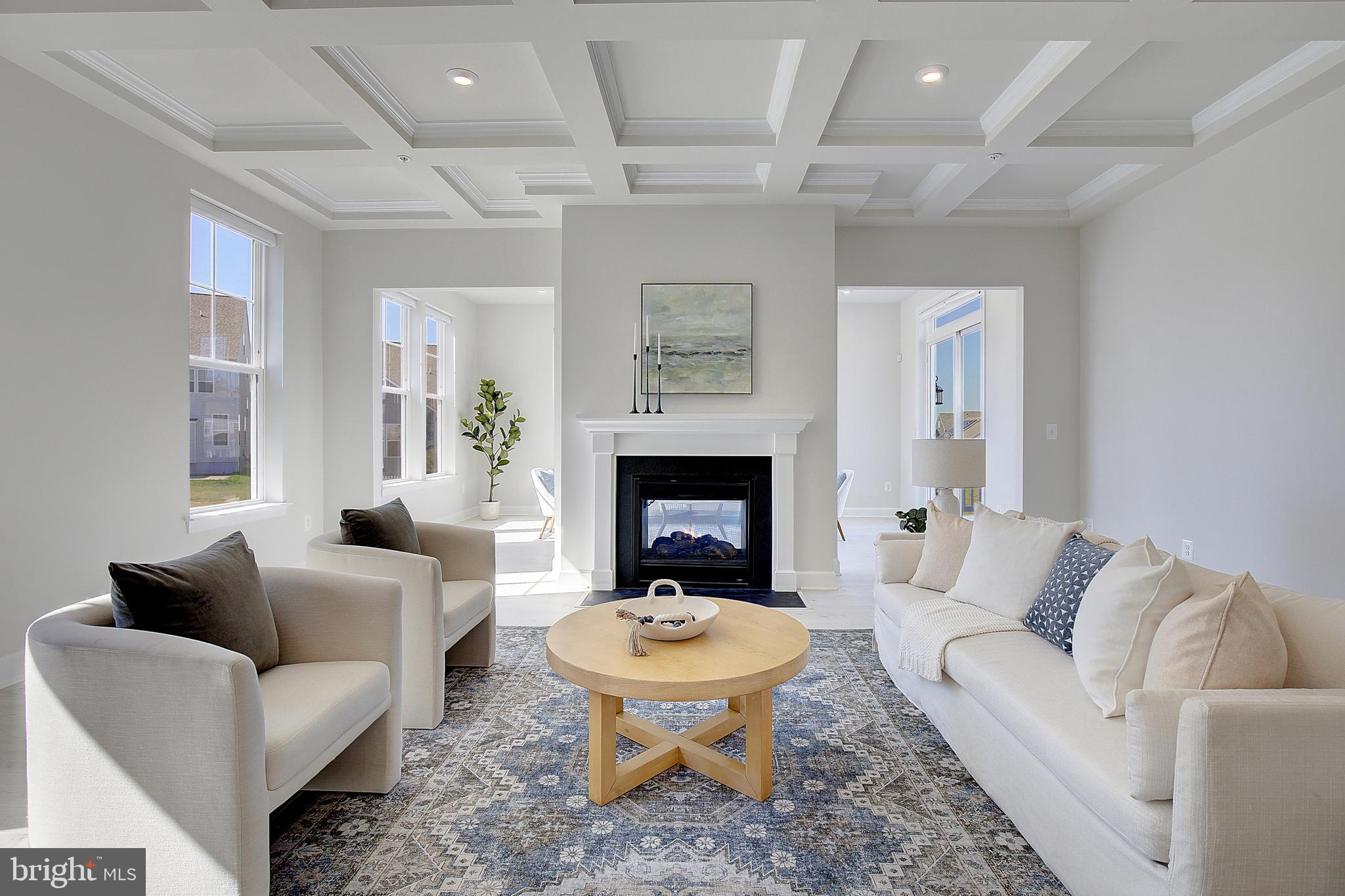 1126 White Clover Lane Odenton, MD 21113 - Photo 4 of 92 a living room with furniture a window and a fireplace