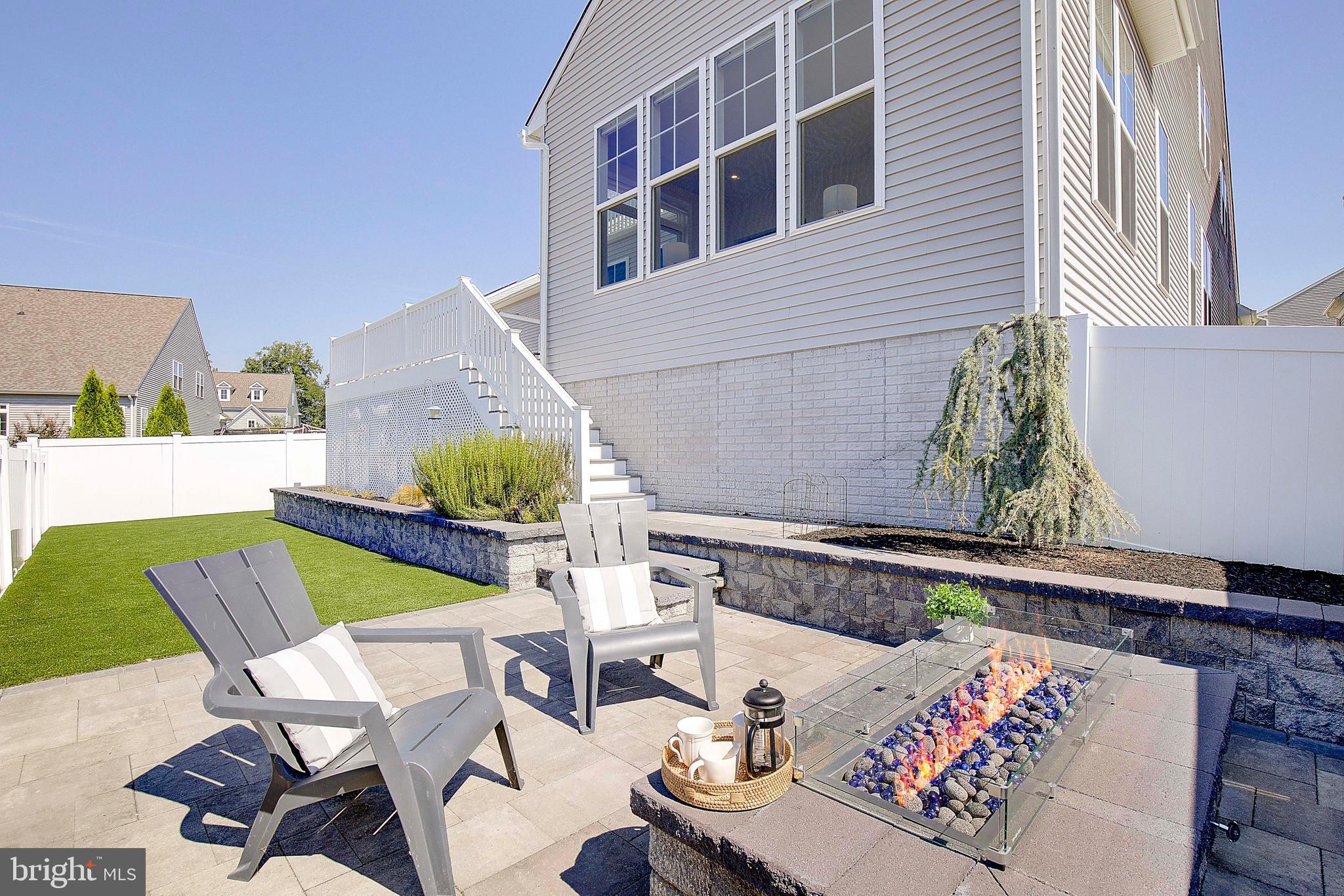 1126 White Clover Lane Odenton, MD 21113 - Photo 55 of 92 Natural gas firepit & turf