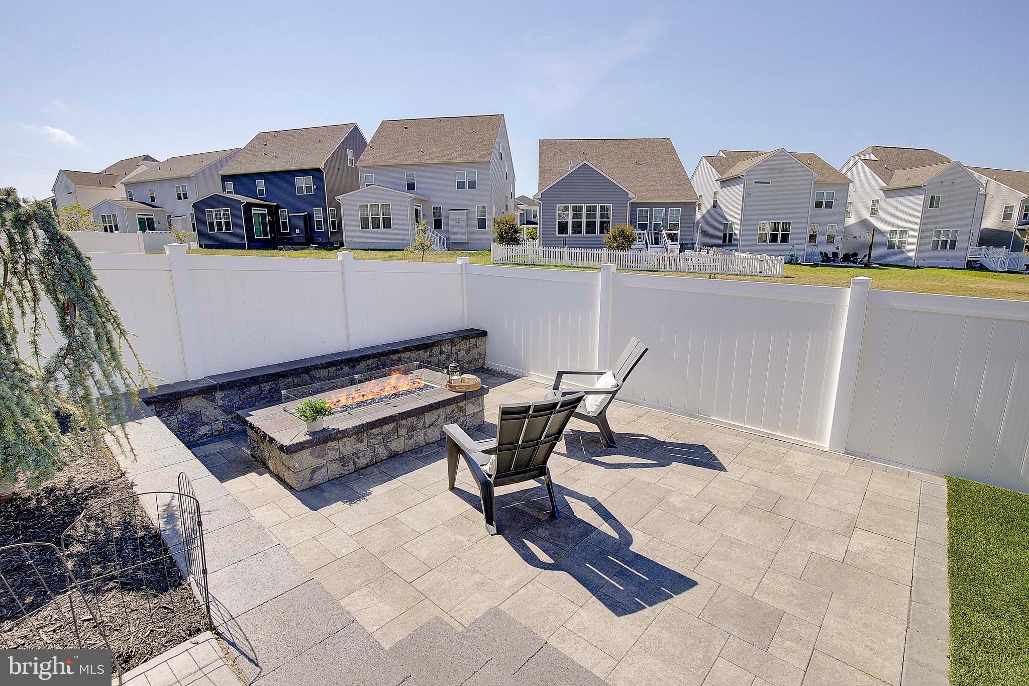 1126 White Clover Lane Odenton, MD 21113 - Photo 57 of 92 Natural gas firepit