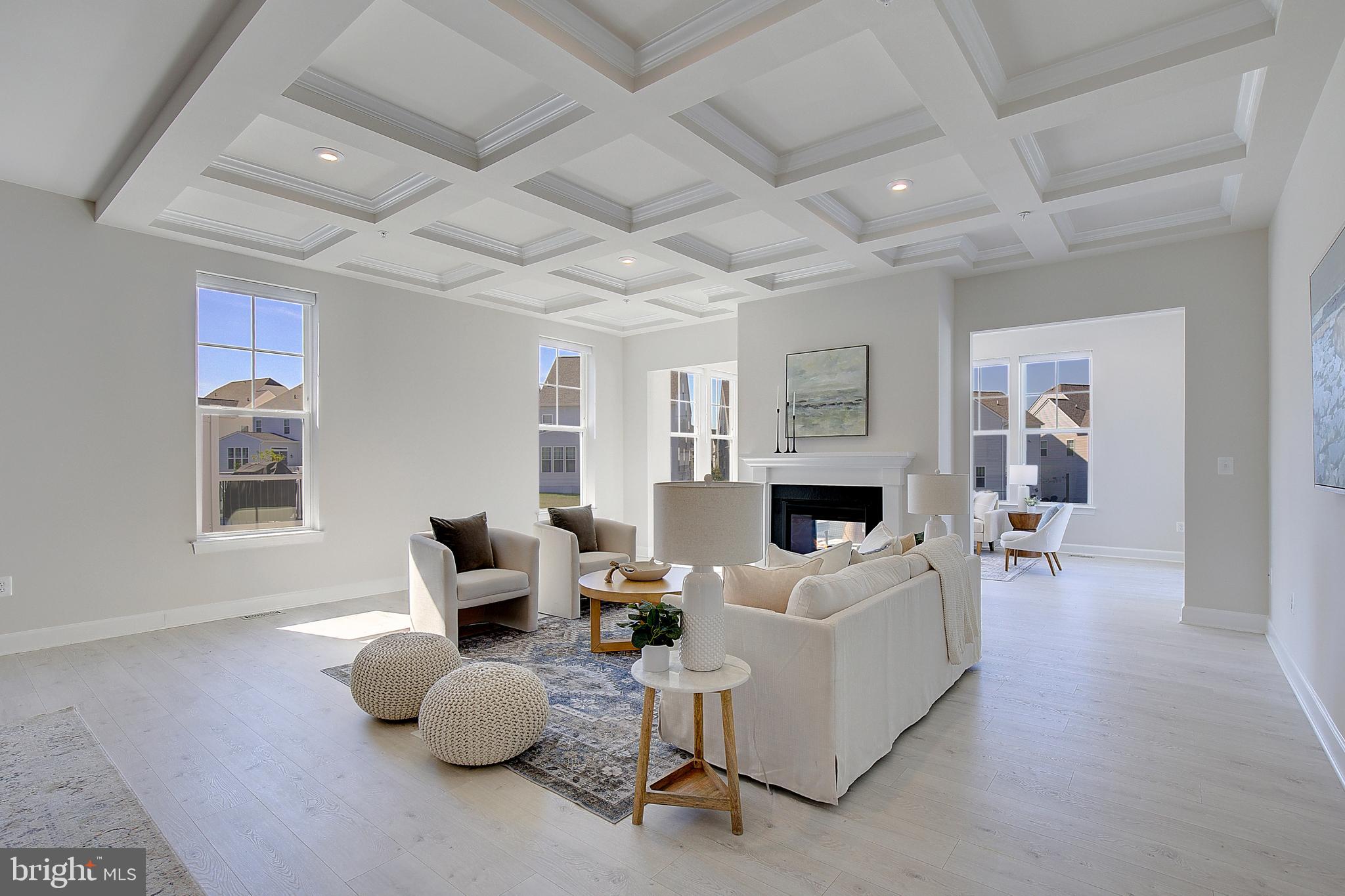 1126 White Clover Lane Odenton, MD 21113 - Photo 6 of 92 a living room with furniture and a fireplace