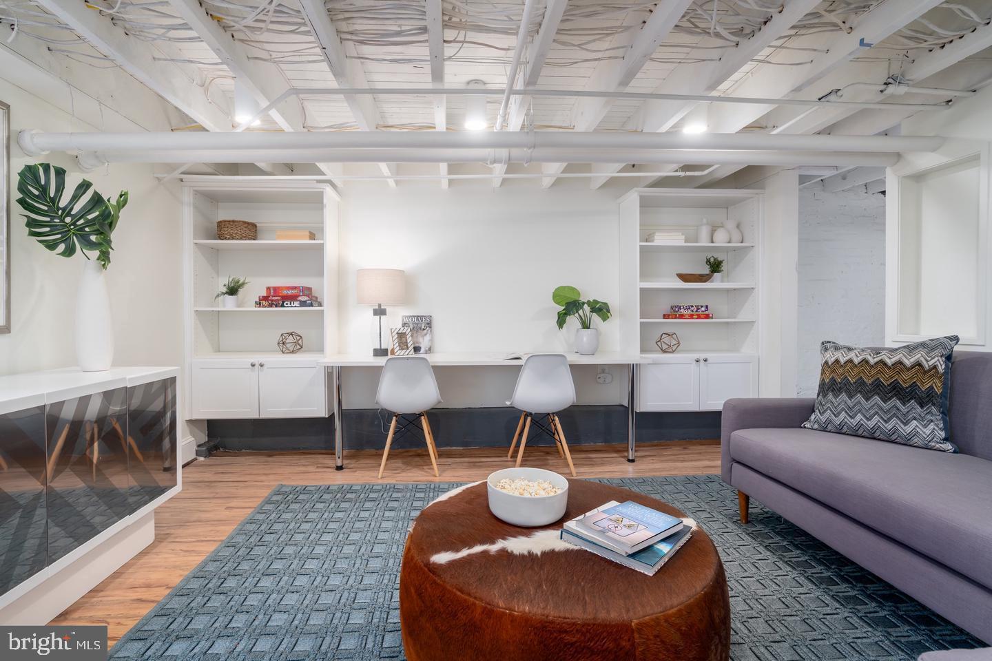 511 Independence Avenue Southeast Washington, DC 20003 - Photo 14 of 15 a living room with furniture and wooden floor