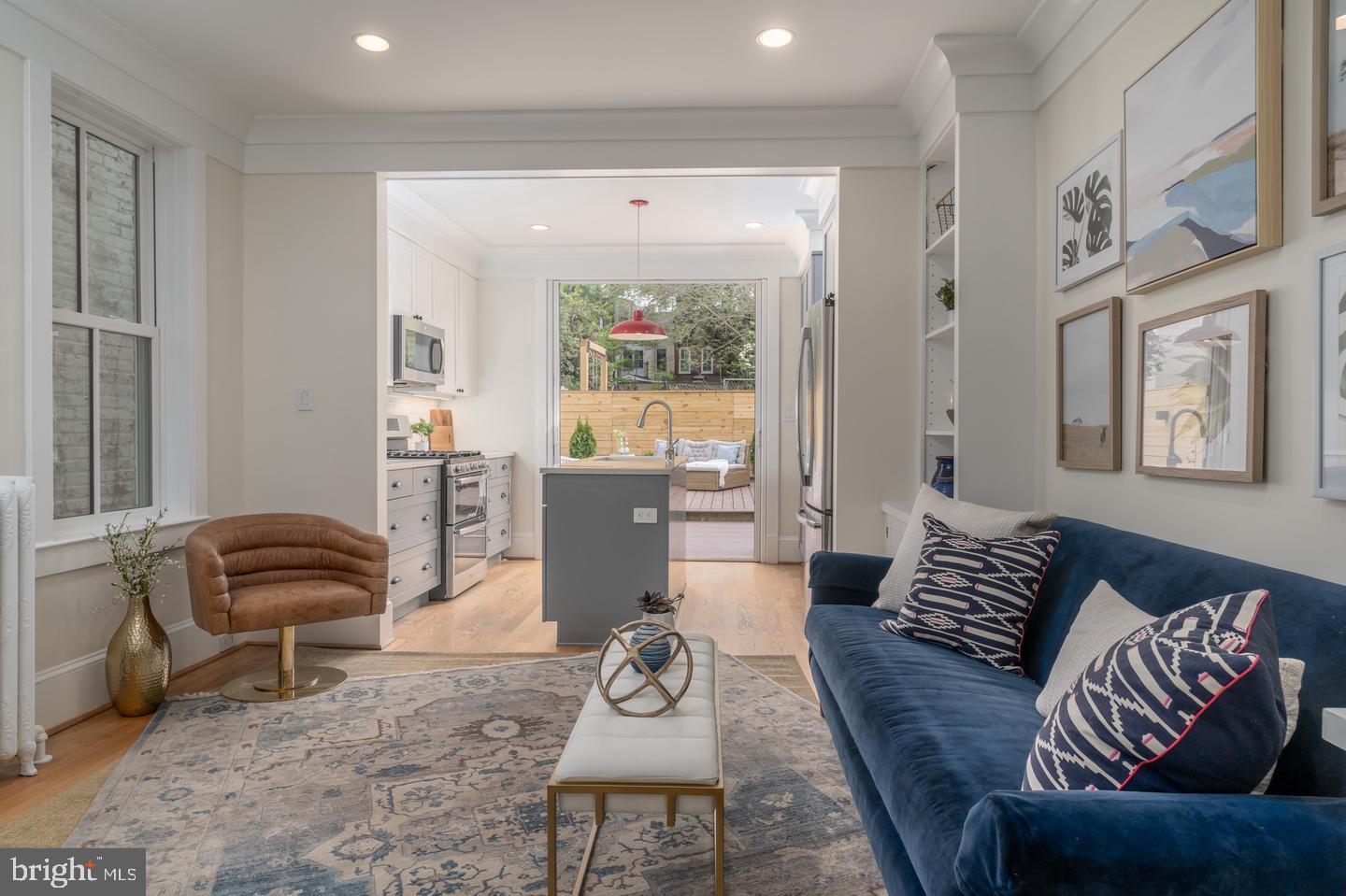 511 Independence Avenue Southeast Washington, DC 20003 - Photo 3 of 15 a living room with furniture or couch and a window
