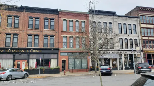 a view of small space with racks on the wall