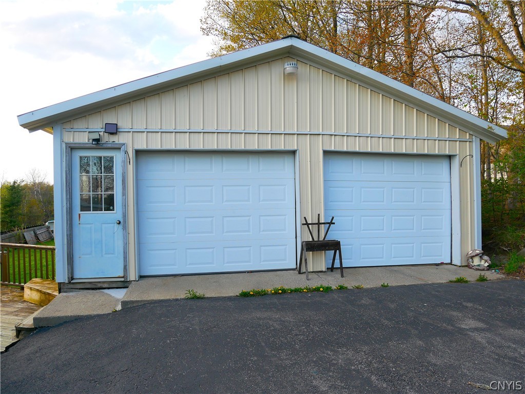 9651 Doyle Road Brookfield, NY 13485 - Photo 34 of 44 Over sized garage