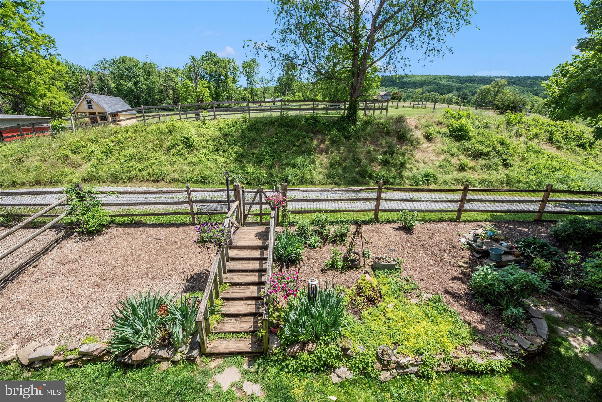 20504 Gapland Road Rohrersville, MD 21779 - Photo 51 of 65 View from Upper Porch - Pretty landscape and views