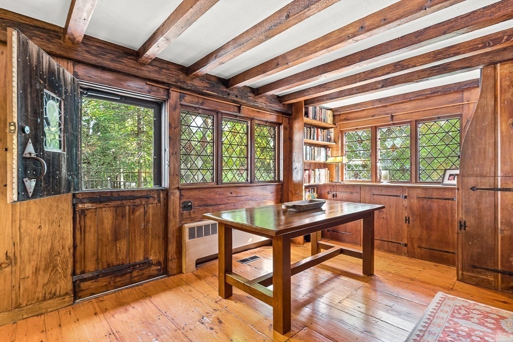 5 Wood Lane Winchester, MA 01890 - Photo 15 of 42 a view of a workspace with furniture and window