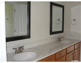 112 Rushing Water Lane Troutman, NC 28166 - Photo 11 of 16 a bathroom with a sink and a mirror
