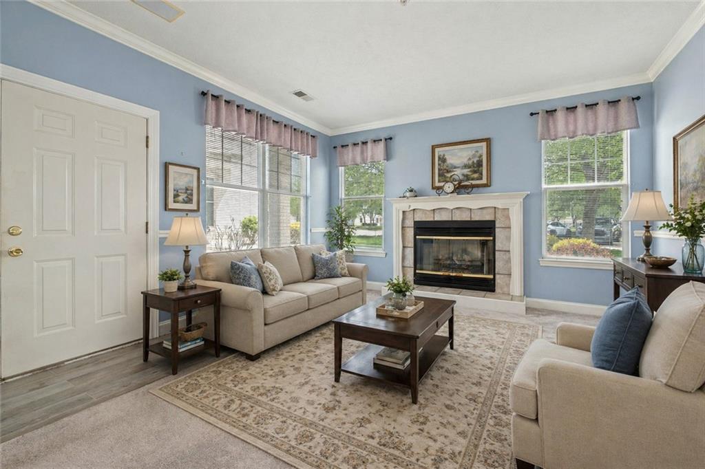 212 Adams Pointe Boulevard, Unit 7 Mars, PA 16046 - Photo 6 of 42 Virtually Staged Living Room