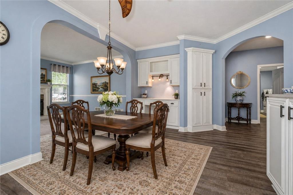 212 Adams Pointe Boulevard, Unit 7 Mars, PA 16046 - Photo 10 of 42 Virtually Staged Dining Room
