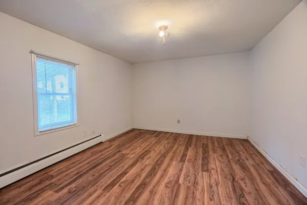 wooden floor in a empty room