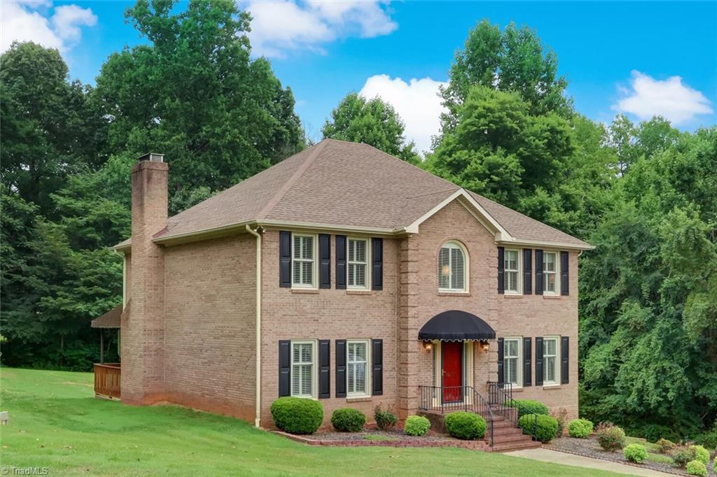 8200 Brittains Field Road Oak Ridge, NC 27310 - Photo 2 of 38 FRONT OF HOME