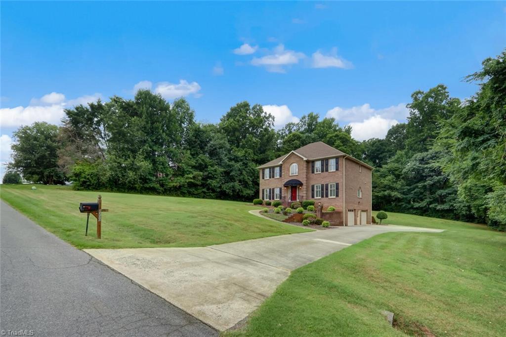 8200 Brittains Field Road Oak Ridge, NC 27310 - Photo 3 of 38 VIEW FROM STREET