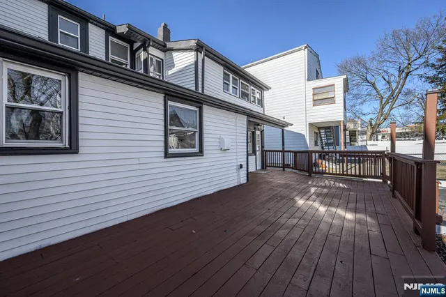 a view of a house with wooden floor