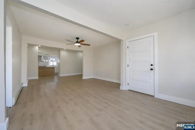 wooden floor in an empty room