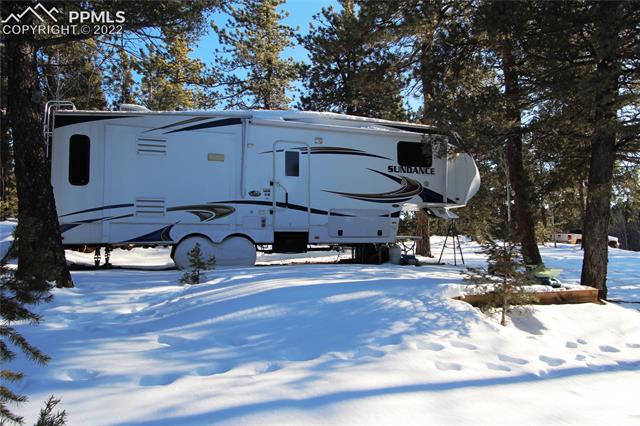 5523 N Road Divide, CO 80814 - Photo 4 of 16 Leveled RV pad.
