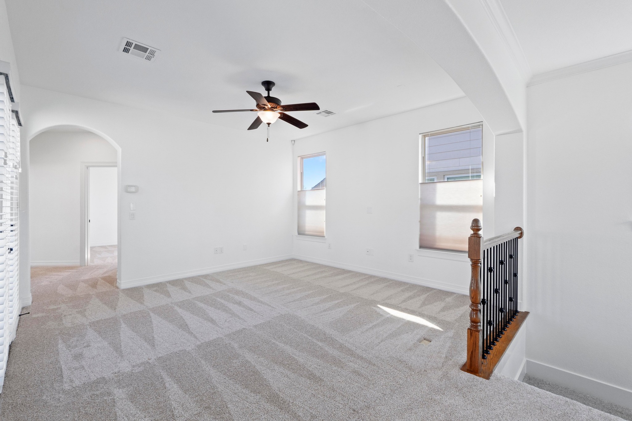 4129 Lawless Street Austin, TX 78723 - Photo 25 of 38 A second living area with fresh, new carpet!