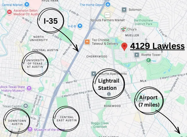 $958,000 | 4129 Lawless Street, Austin, TX 78723