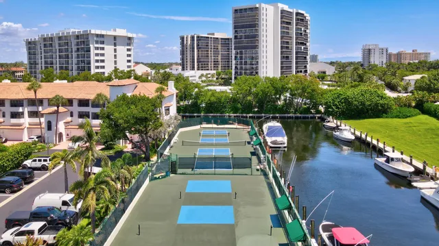 a view of a city with tall buildings