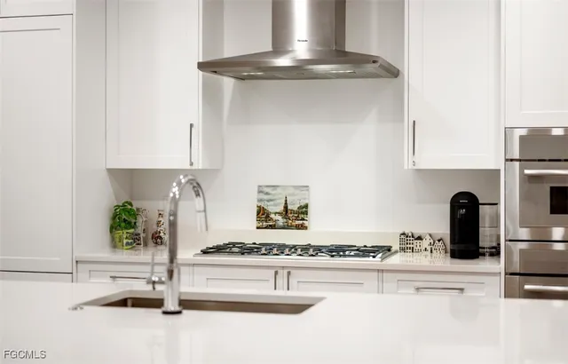 a view of kitchen with kitchen island