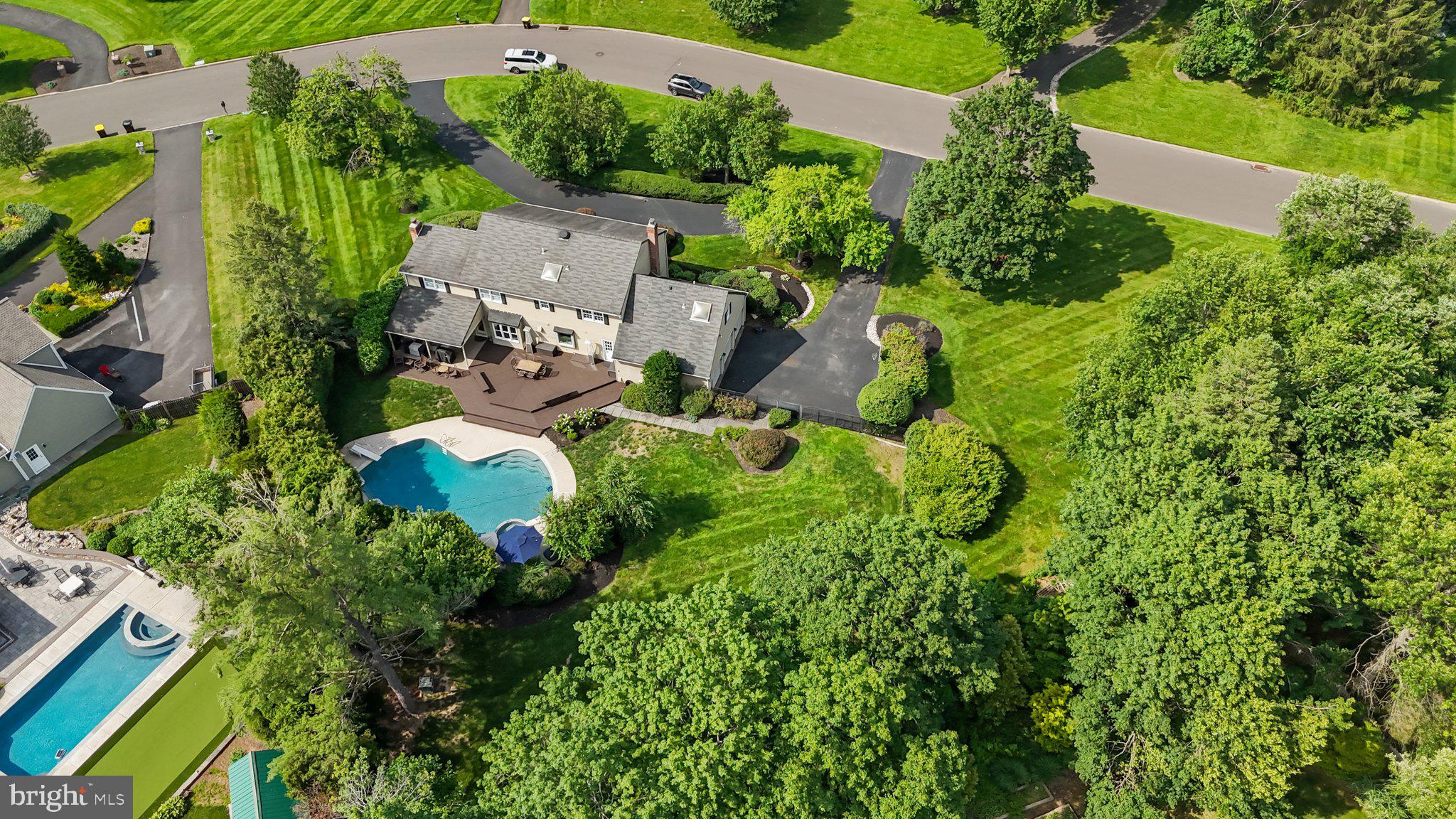 1013 Culti Packer Road Yardley, PA 19067 - Photo 66 of 68 Aerial View of Property