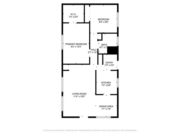 a picture of a floor plan
