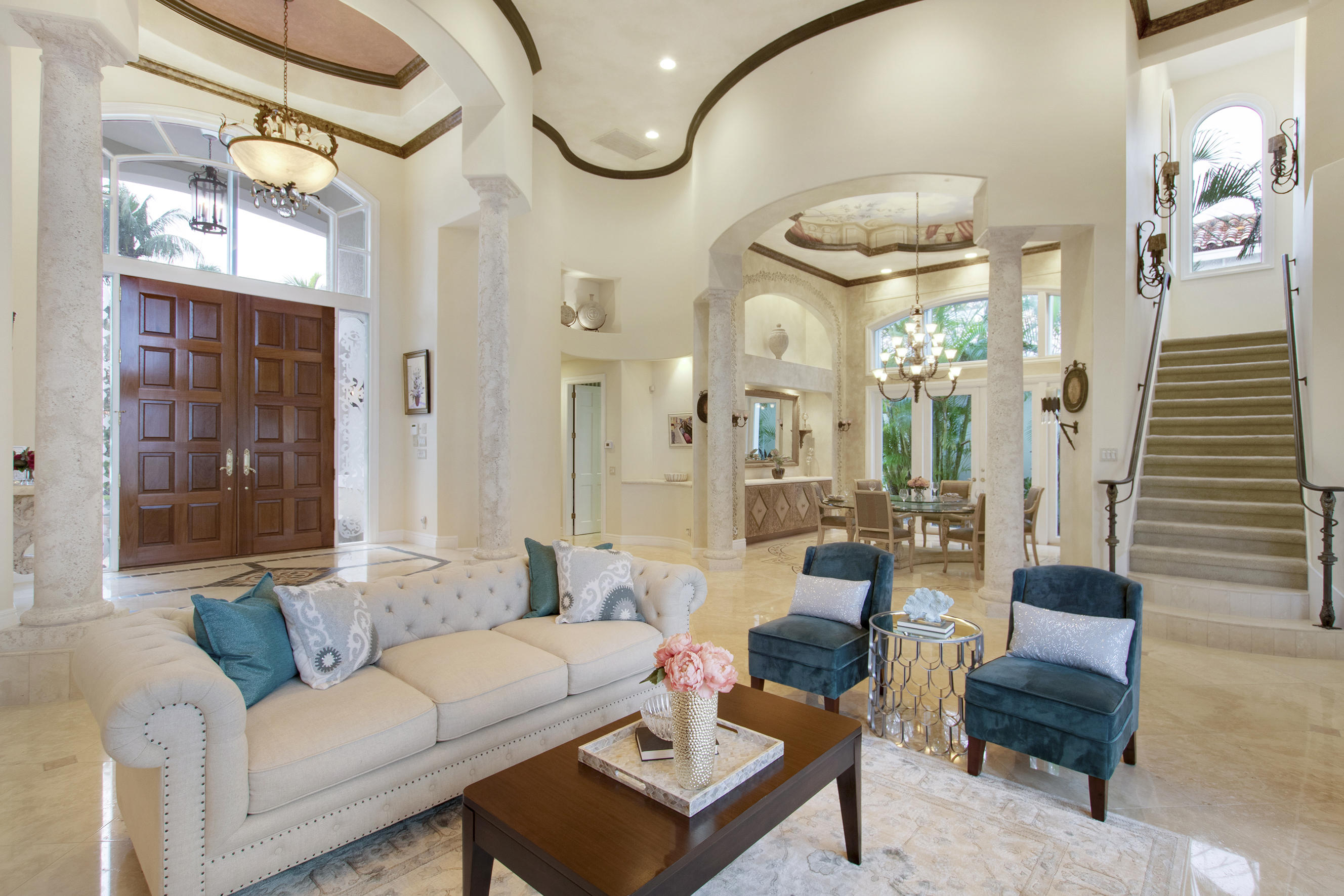 3349 Bridgegate Drive Jupiter, FL 33477 - Photo 5 of 47 Formal Living Room