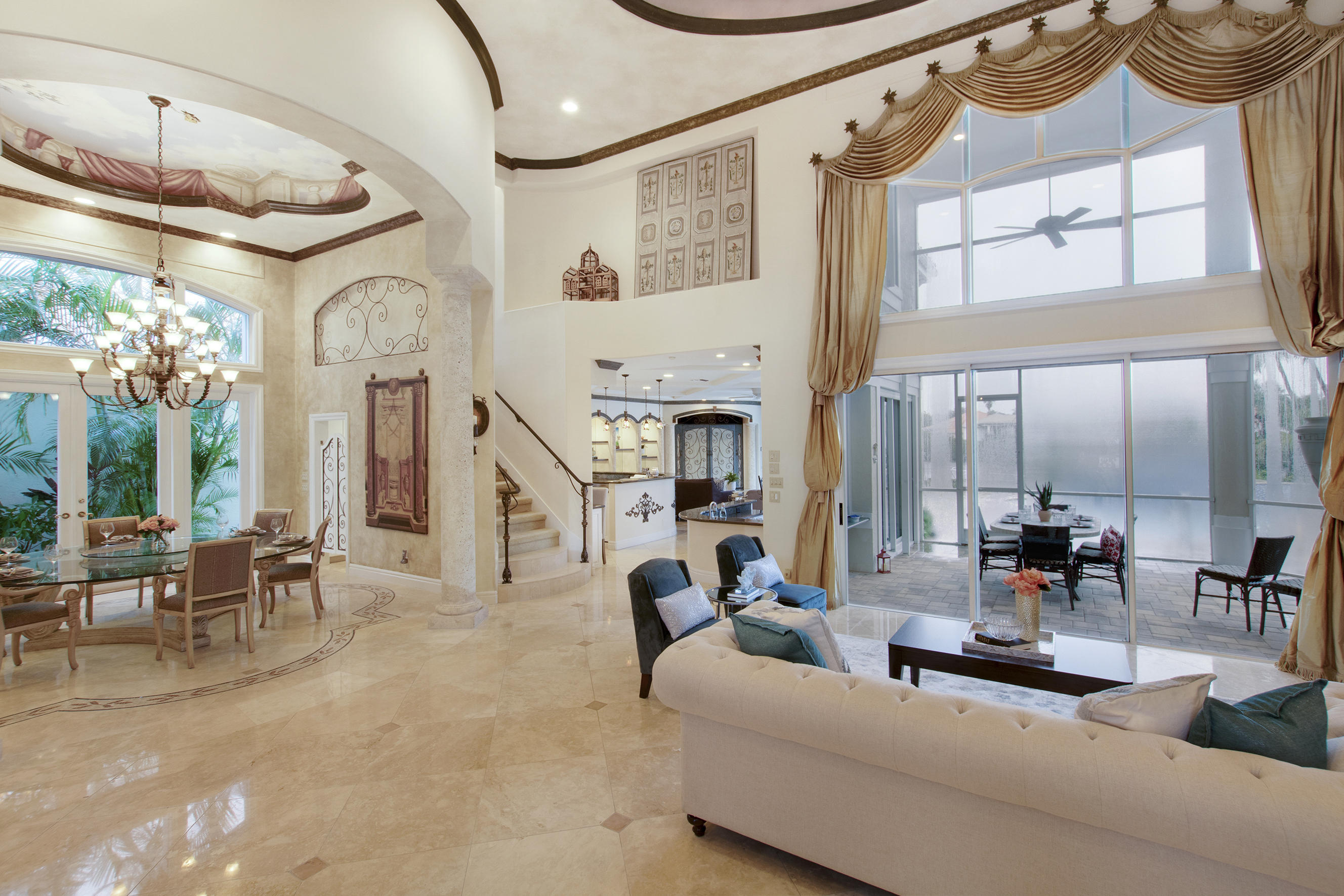 3349 Bridgegate Drive Jupiter, FL 33477 - Photo 8 of 47 Formal Living Room
