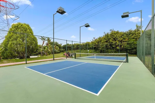 a view of a tennis court