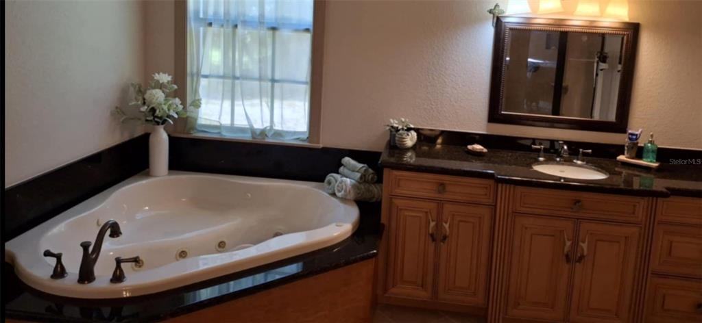 8991 Southwest Springhaven Avenue Indiantown, FL 34956 - Photo 13 of 30 a bathroom with a bathtub and a sink