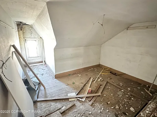 a view of wooden floor