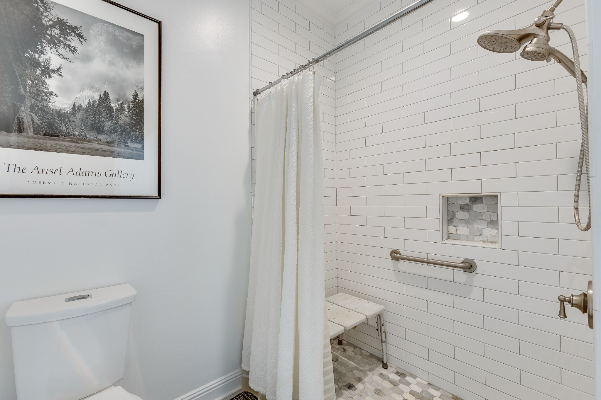 1111 Temple Ridge Court Nashville, TN 37221 - Photo 34 of 46 a bathroom with a shower and a toilet