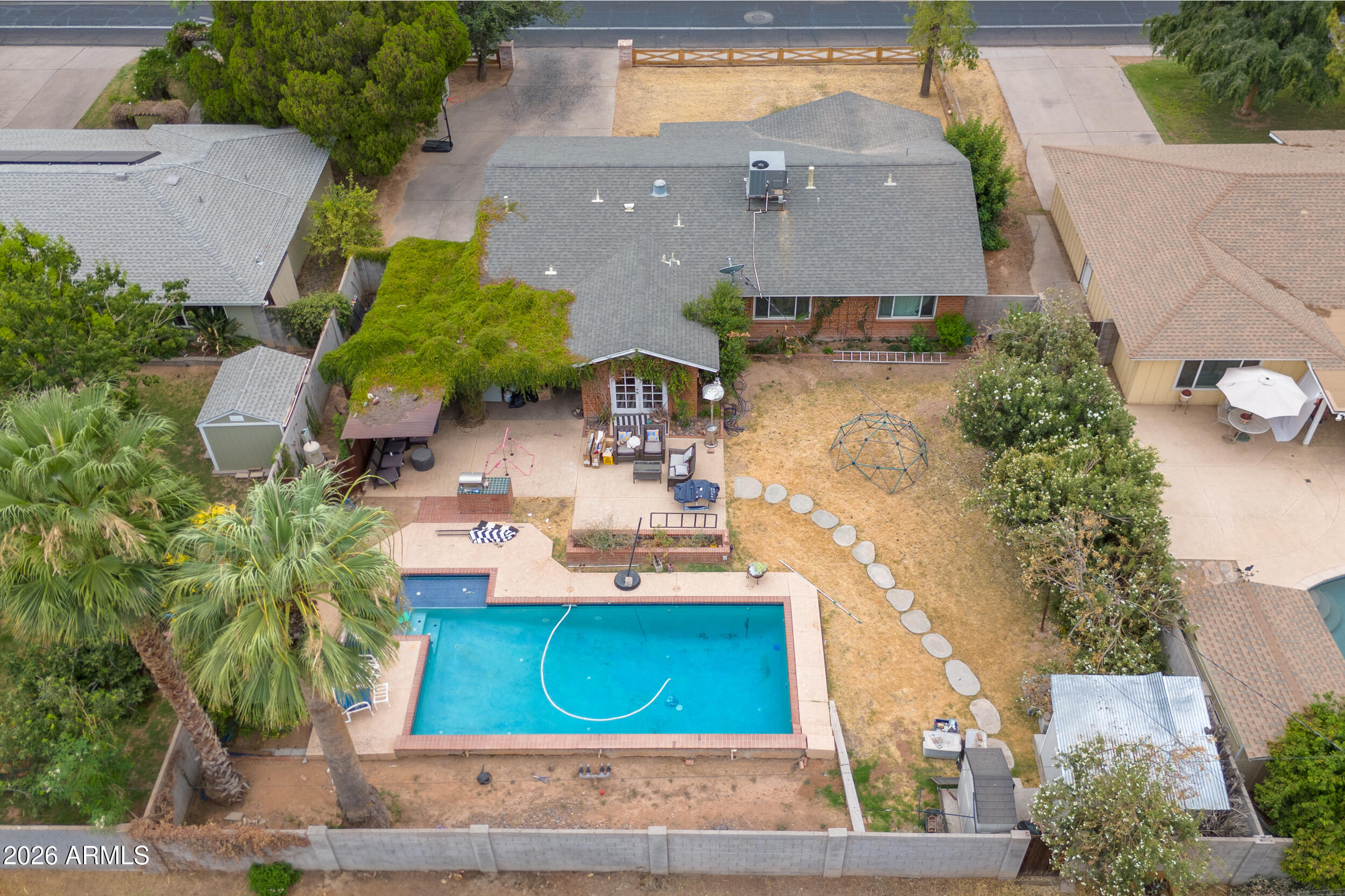4102 East Osborn Road, Unit 588 Phoenix, AZ 85018 - Photo 7 of 9 Aerial Back