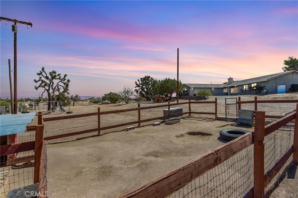 10971 Adobe Road Oak Hills, CA 92344 - Photo 43 of 49 a view of outdoor space with seating area