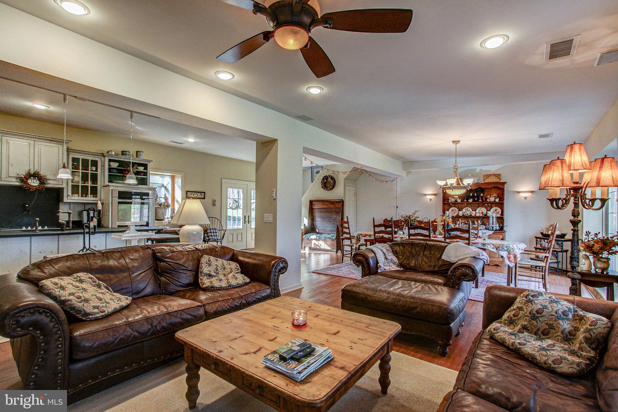 2613 Hill Road Green Lane, PA 18054 - Photo 101 of 146 View from living area into dining area and kitchen