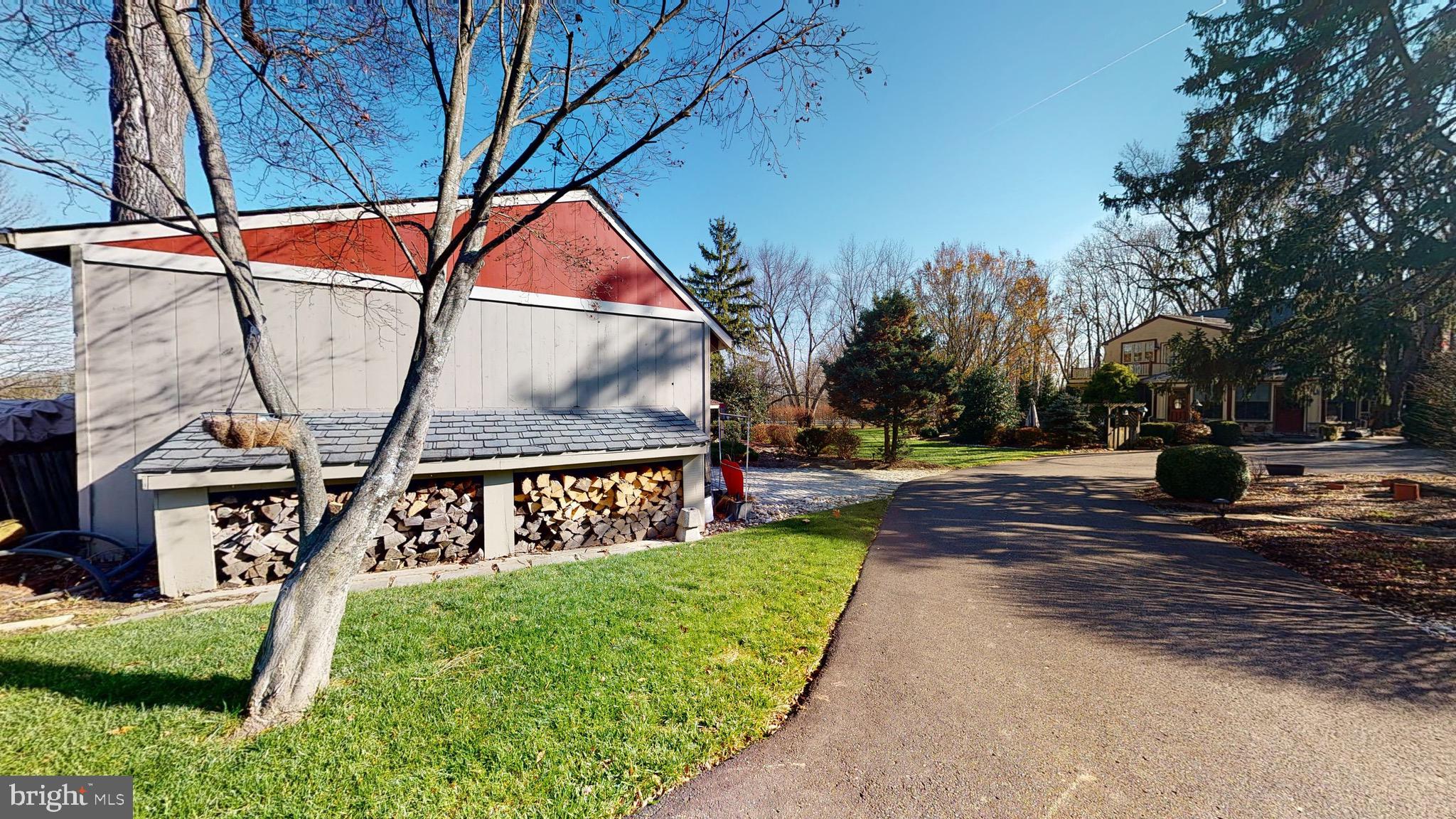 2613 Hill Road Green Lane, PA 18054 - Photo 127 of 146 Covered wood storage on the side of your barn