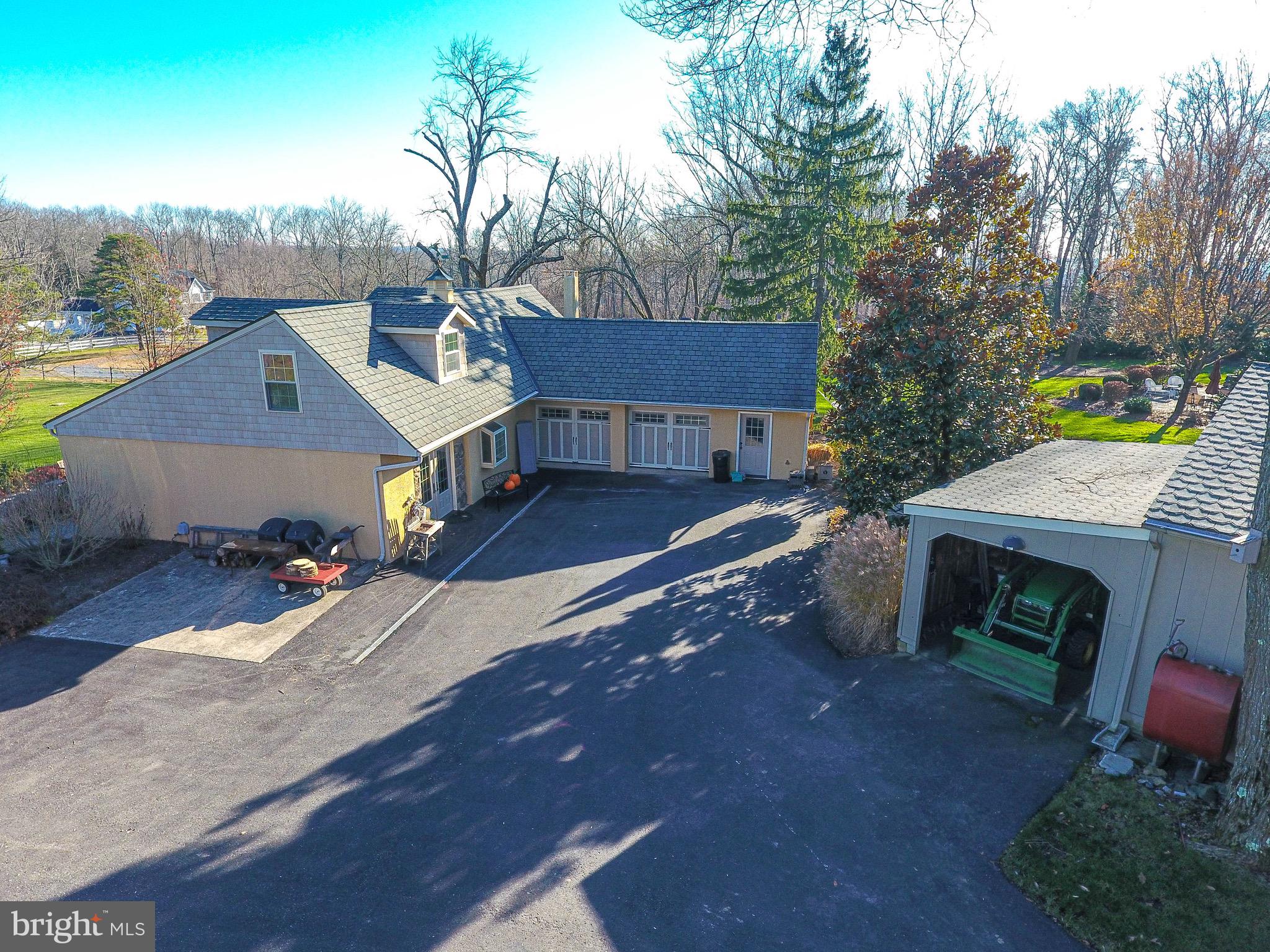 2613 Hill Road Green Lane, PA 18054 - Photo 144 of 146 View of cottage, barn storage and parking