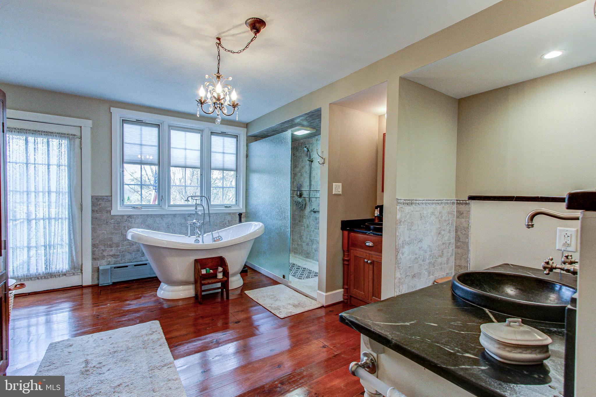 2613 Hill Road Green Lane, PA 18054 - Photo 51 of 146 Your main bath with soaking tub and walk-in shower