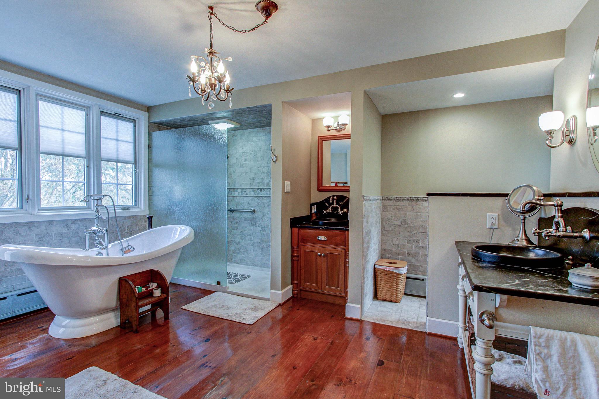 2613 Hill Road Green Lane, PA 18054 - Photo 52 of 146 Two soapstone vanities with vessel sinks