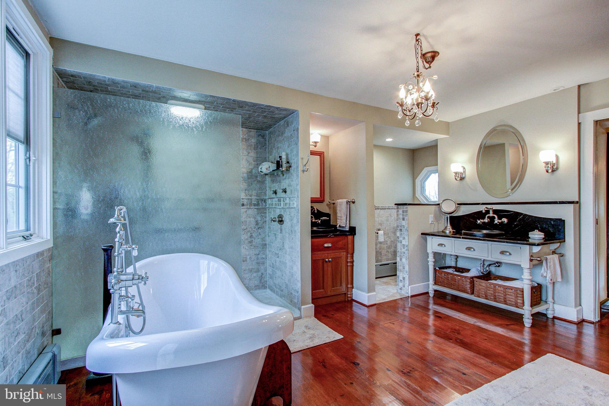 2613 Hill Road Green Lane, PA 18054 - Photo 53 of 146 View from of soaking tub and walk-in shower