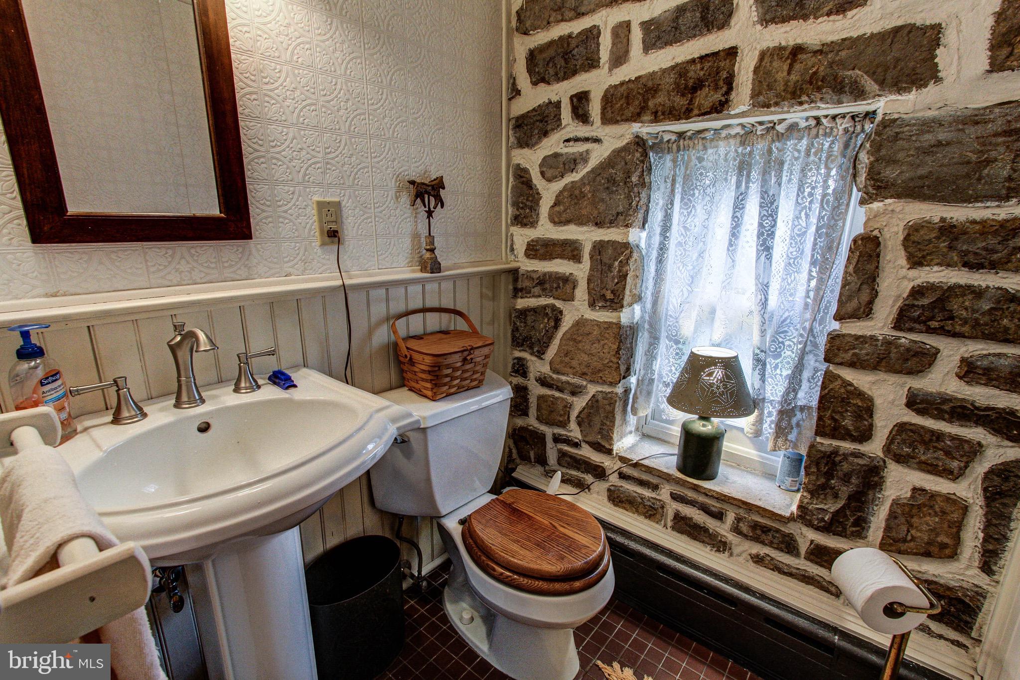 2613 Hill Road Green Lane, PA 18054 - Photo 66 of 146 Stone walls and wainscoting are highlights