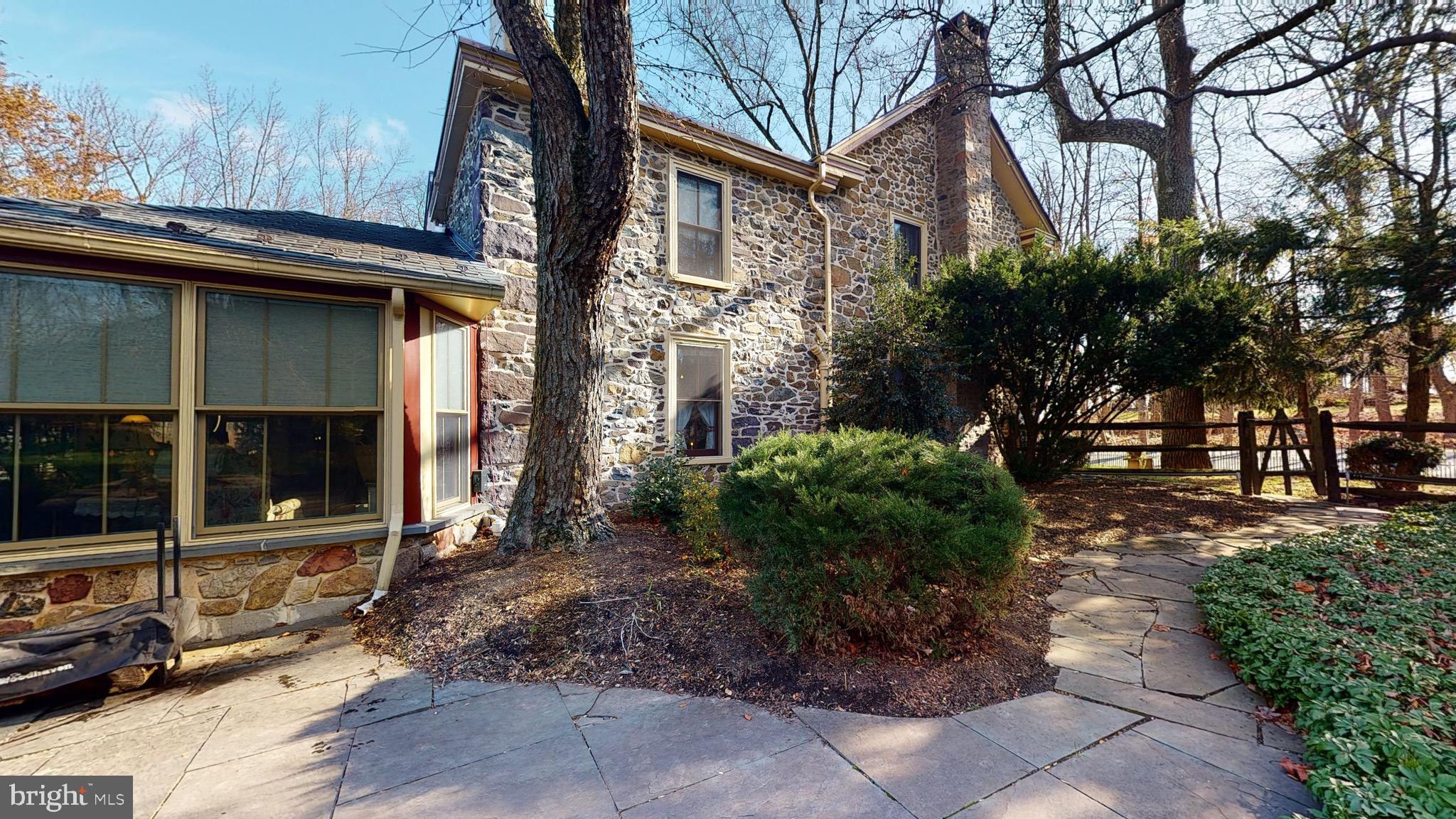2613 Hill Road Green Lane, PA 18054 - Photo 70 of 146 Extensive fieldstone walks and patios around home