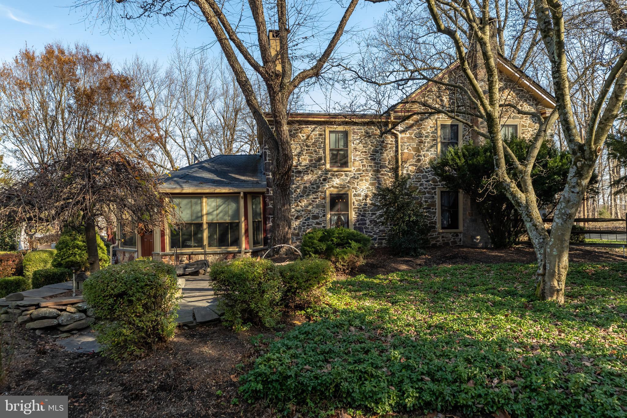 2613 Hill Road Green Lane, PA 18054 - Photo 82 of 146 Side view of home from the decorative pond