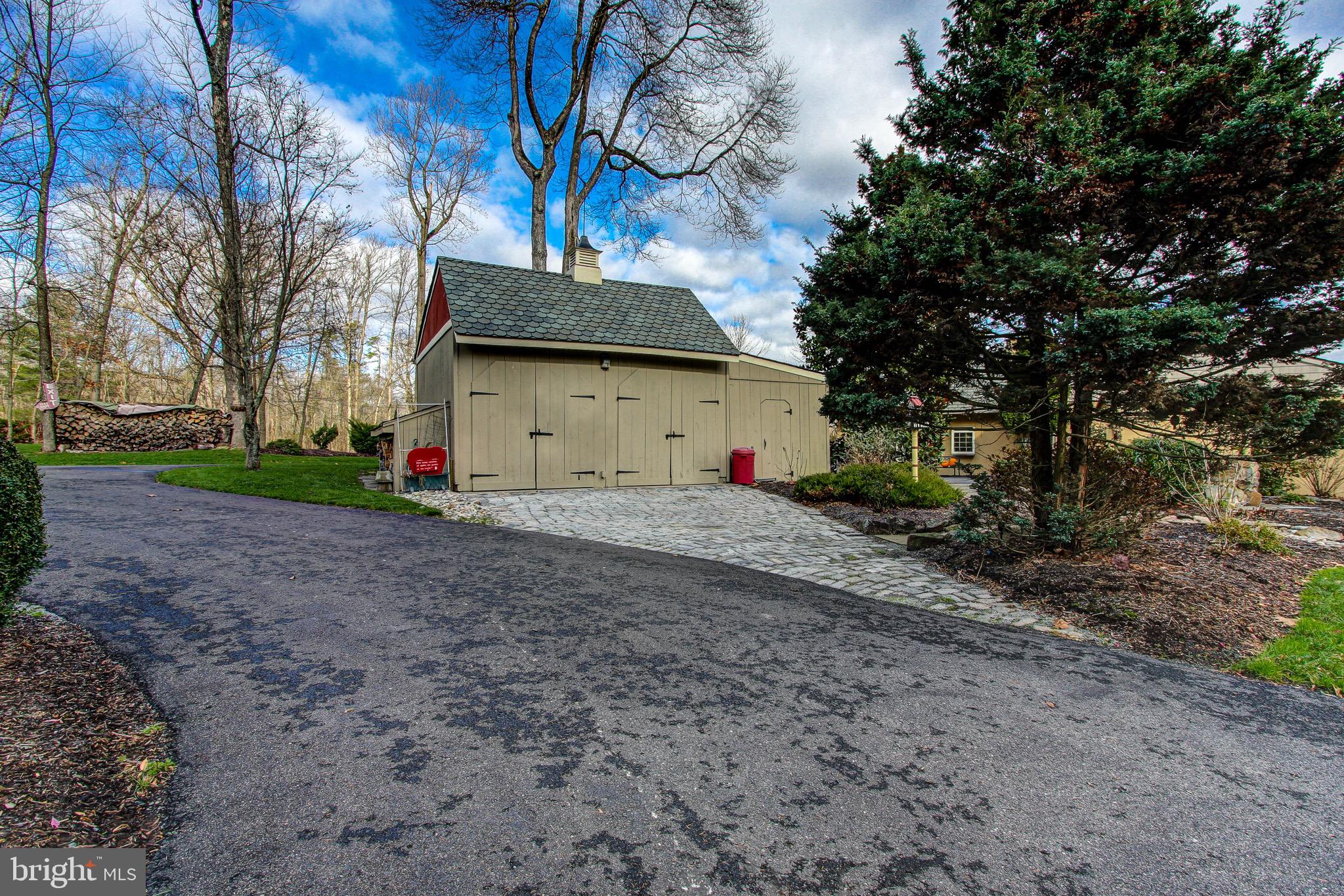 2613 Hill Road Green Lane, PA 18054 - Photo 86 of 146 View of barn with loft and wood storage area