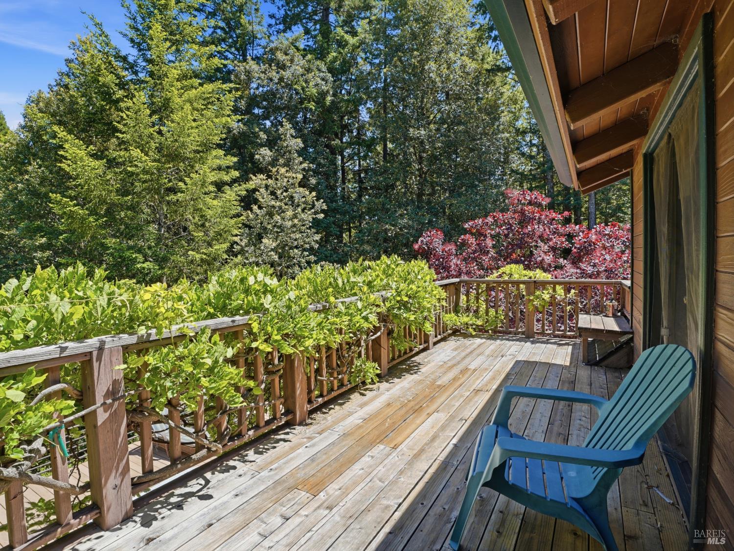 31397 Seaview Road Cazadero, CA 95421 - Photo 32 of 47 a view of two chairs and table in the balcony