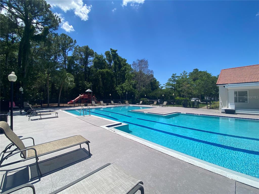 5144 Conroy Road, Unit 38 Orlando, FL 32811 - Photo 37 of 49 a view of a swimming pool and lounge chairs