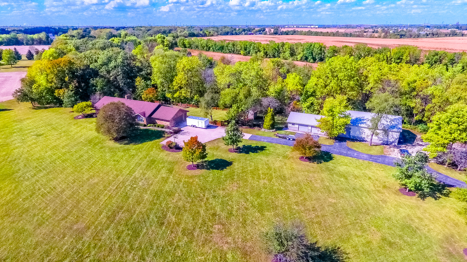 18802 West Manhattan Road Elwood, IL 60421 - Photo 1 of 38 a view of a lush green field